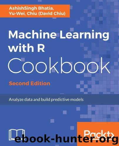 Machine Learning with R Cookbook - Second Edition: Analyze data and build predictive models by AshishSingh Bhatia & (David Chiu) Yu-Wei Chiu