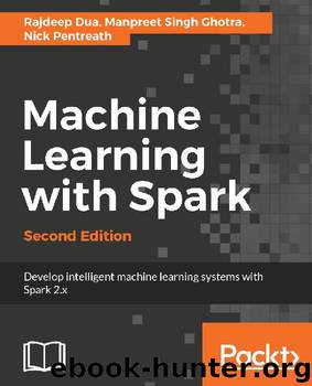 Machine Learning with Spark - Second Edition by Rajdeep Dua & Manpreet Singh Ghotra & Nick Pentreath