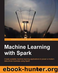 Machine Learning with Spark by Nick Pentreath
