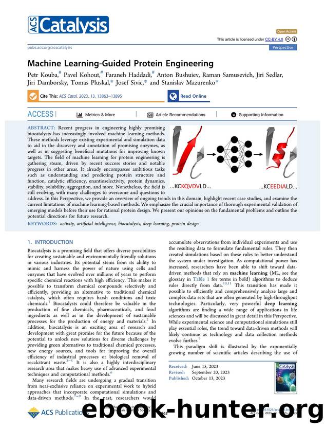 Machine Learning-Guided Protein Engineering by unknow