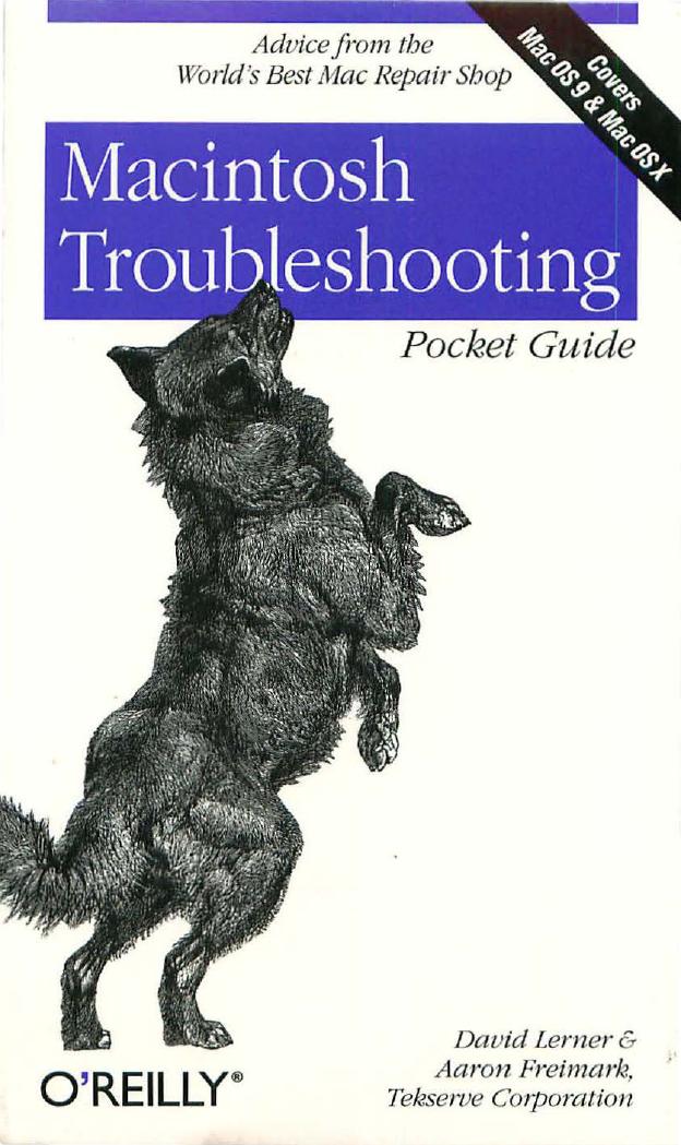 Macintosh troubleshooting pocket guide by Lerner David; Freimark Aaron