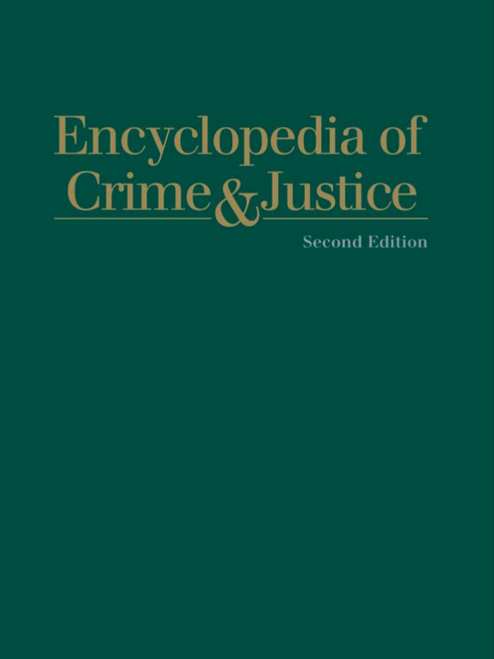 Macmillan by Encyclopedia of Crime & Justice Vol 1