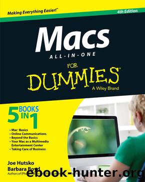 Macs All-in-One For Dummies by Barbara Boyd and Joe Hutsko