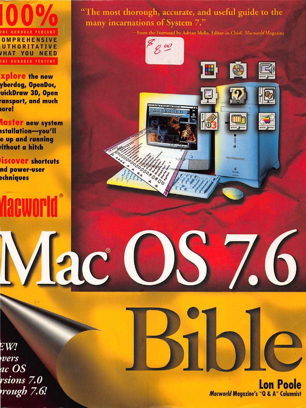 Macworld system 7.X bible by Poole Lon