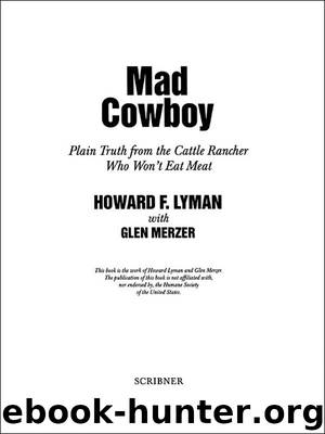 Mad Cowboy by HOWARD F. LYMAN & GLEN MERZER