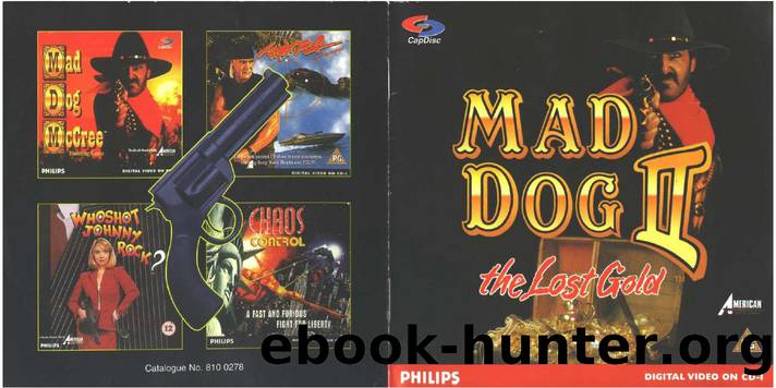 Mad Dog II: The Lost Gold - Manual - CDI by American