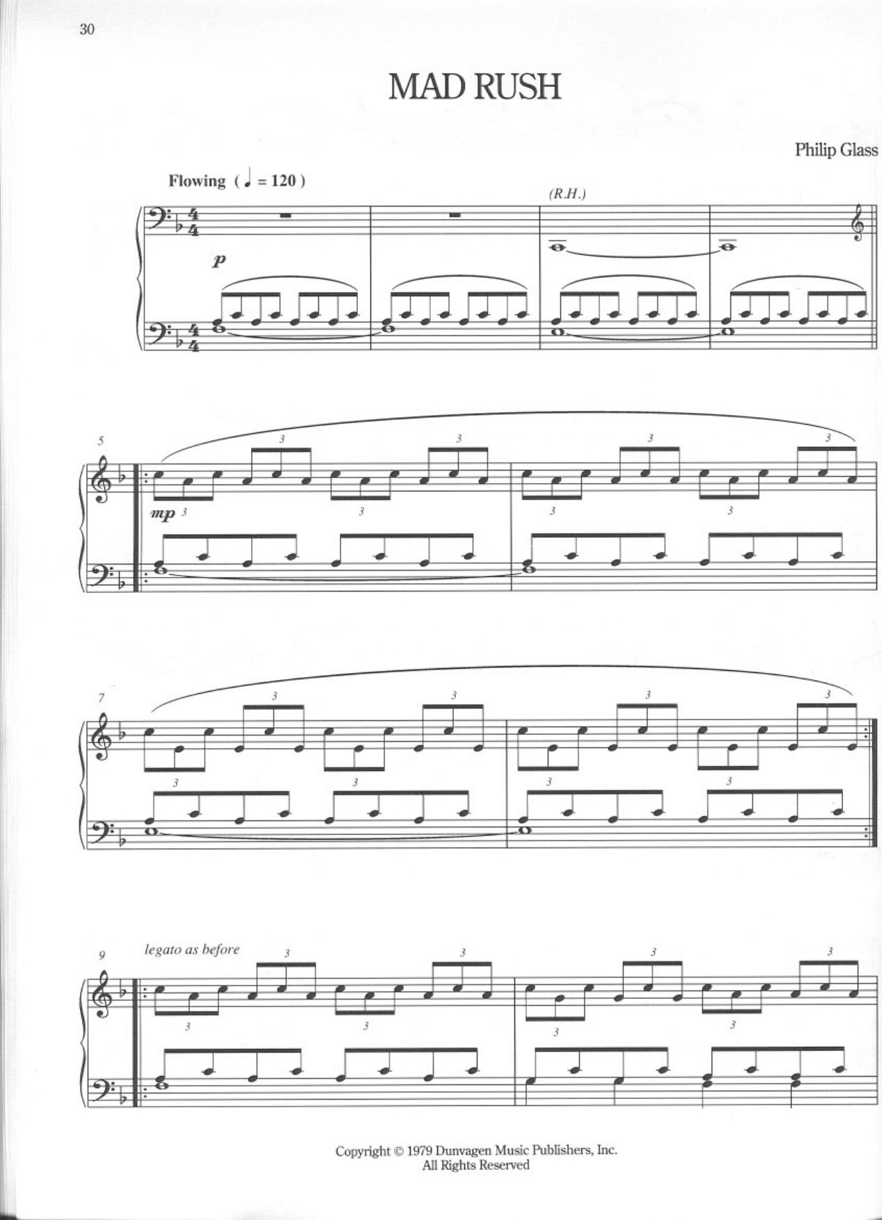 Mad Rush by Philip Glass