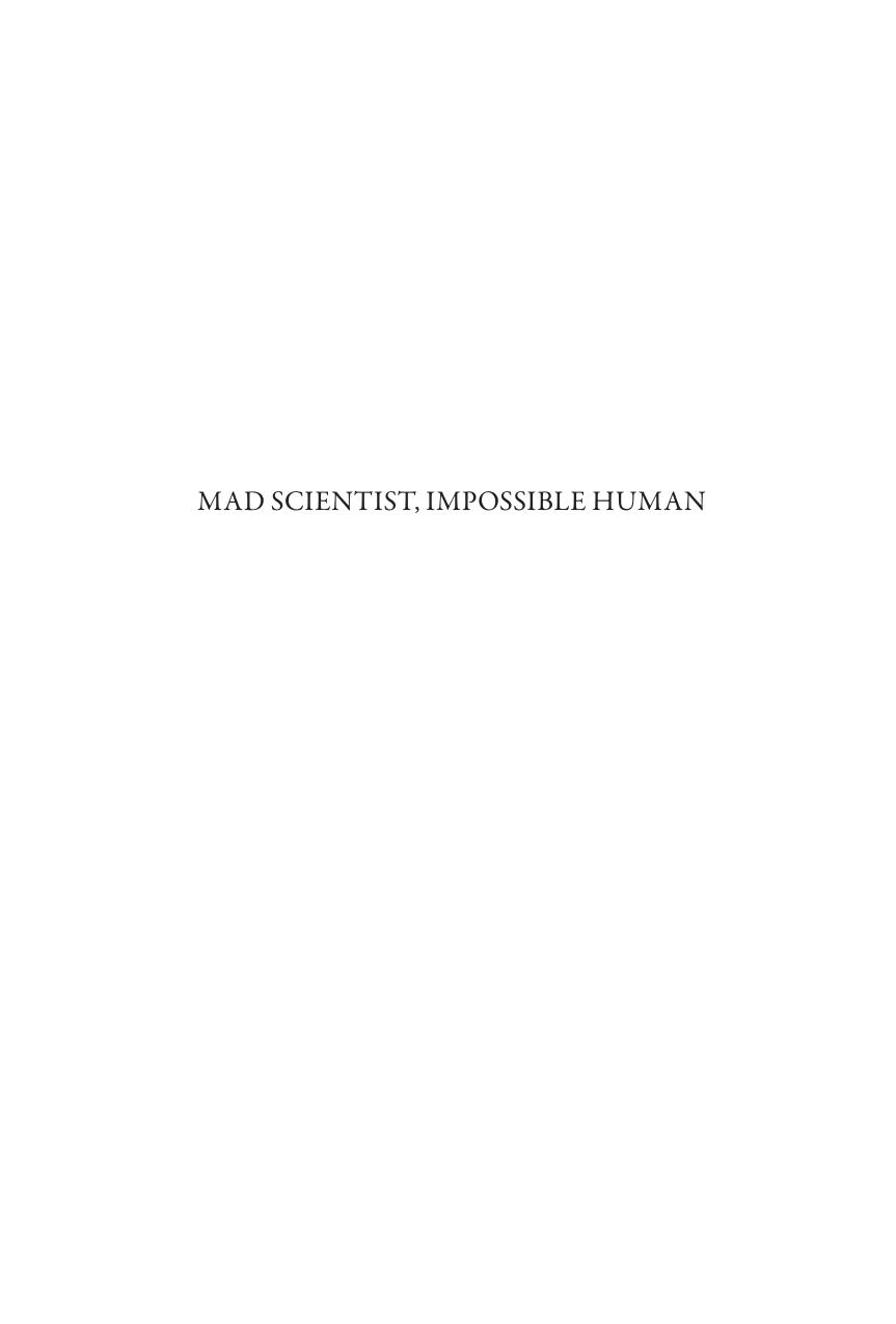 Mad Scientist, Impossible Human: An Essay in Generative Anthropology by Andrew Bartlett
