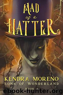 Mad as a Hatter (Sons of Wonderland Book 1) by Kendra Moreno