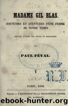 Madame Gil Blas by Paul Féval