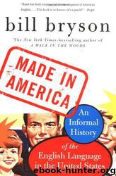 Made in America by Bill Bryson