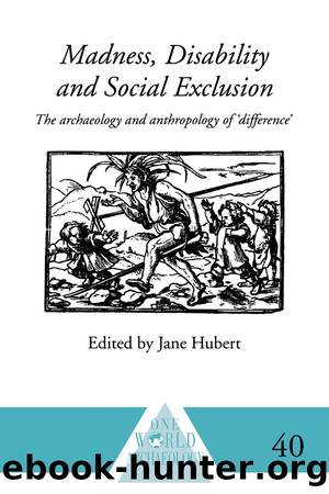 Madness, Disability and Social Exclusion by Jane Hubert