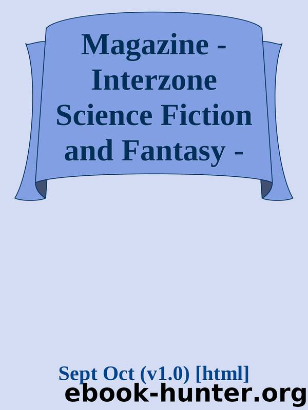 Magazine - Interzone Science Fiction and Fantasy - 2008 - Issue 218 by Sept Oct (v1.0)
