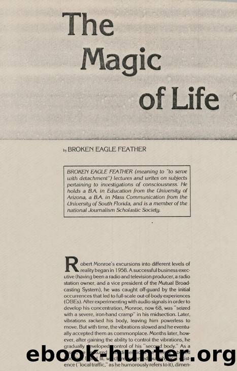 Magazine Article - The Magic of Life - Broken Eagle Feather by Broken Eagle Feather