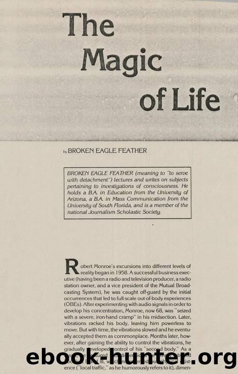Magazine Article - The Magic of Life by Broken Eagle Feather