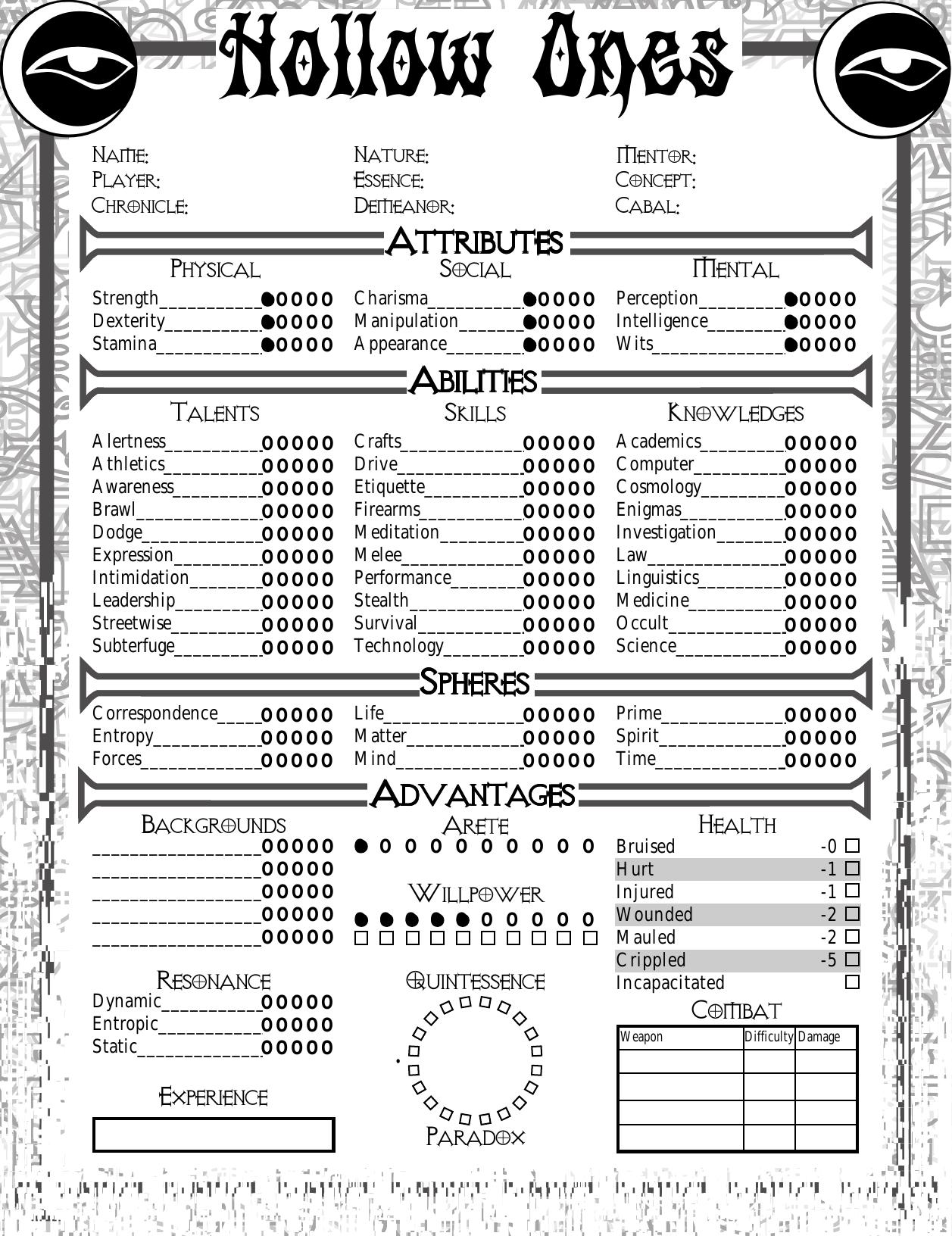 Mage Revised by Chris McDonough (Modified by Mark Antill)