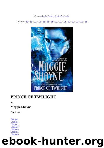 Maggie Shayne - Twilight Series 13 by Prince Of Twilight