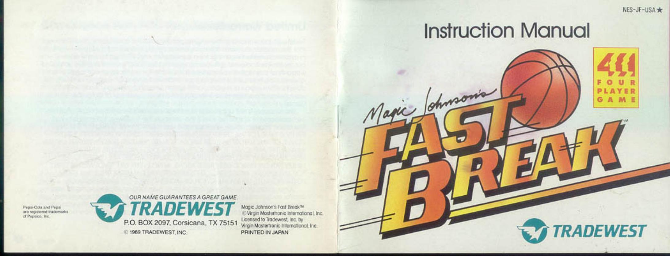 Magic Johnson's Fast Break (U) by Unknown