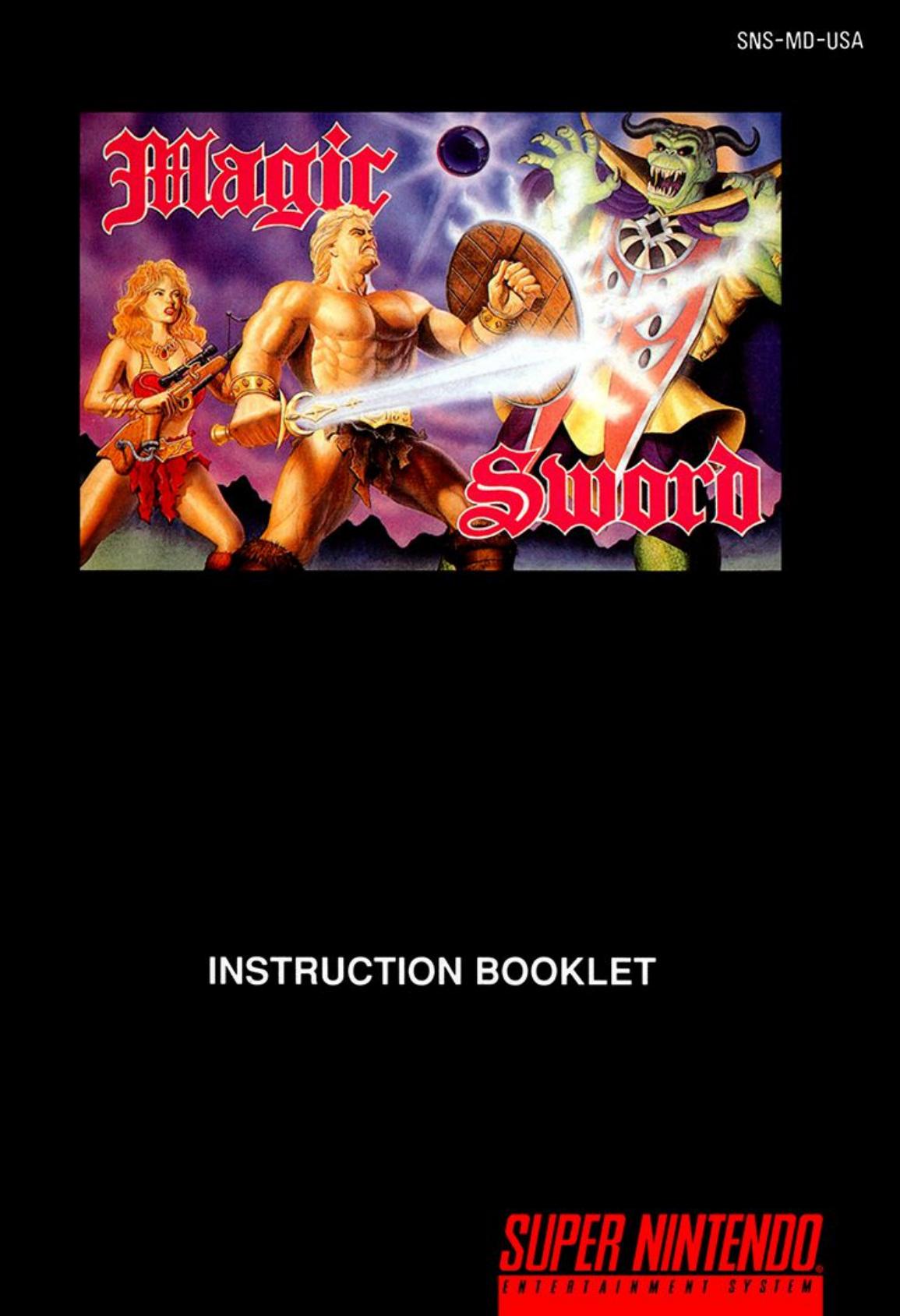 Magic Sword (USA) by Jonathan Grimm