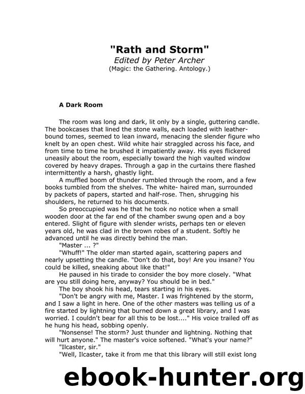 Magic The Gathering - Anthology by Rath; Storm