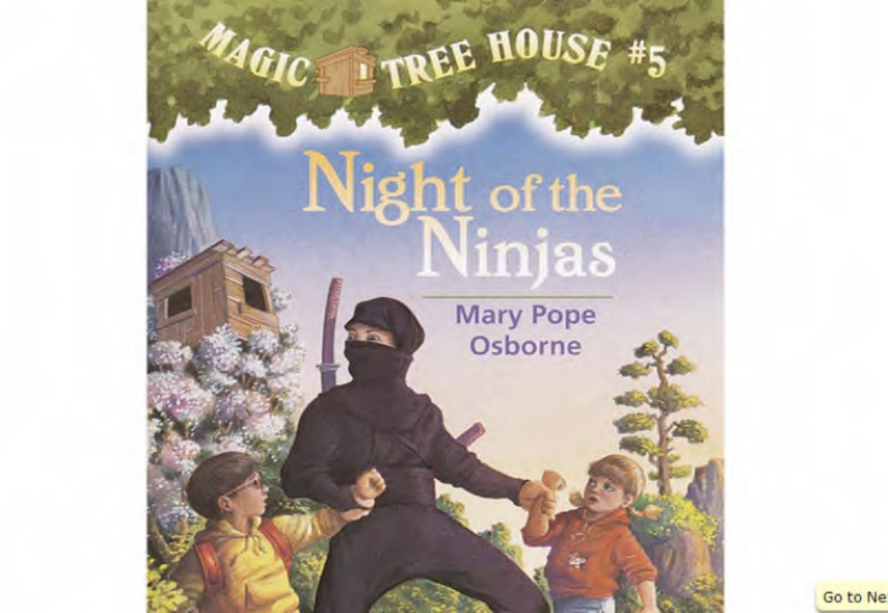 Magic Tree House Collection by Night of the Ninjas text