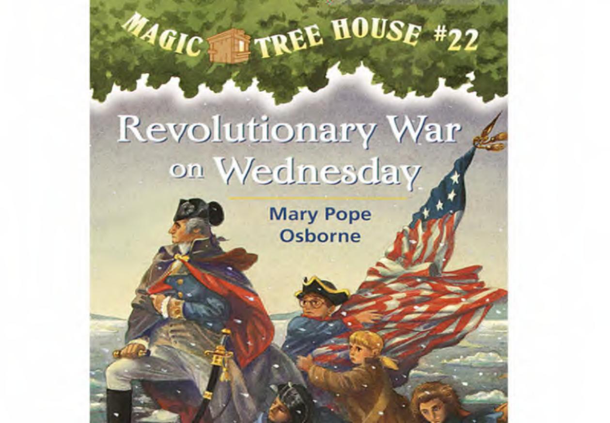 Magic Tree House Collection by Revolutionary War on Wednesday text