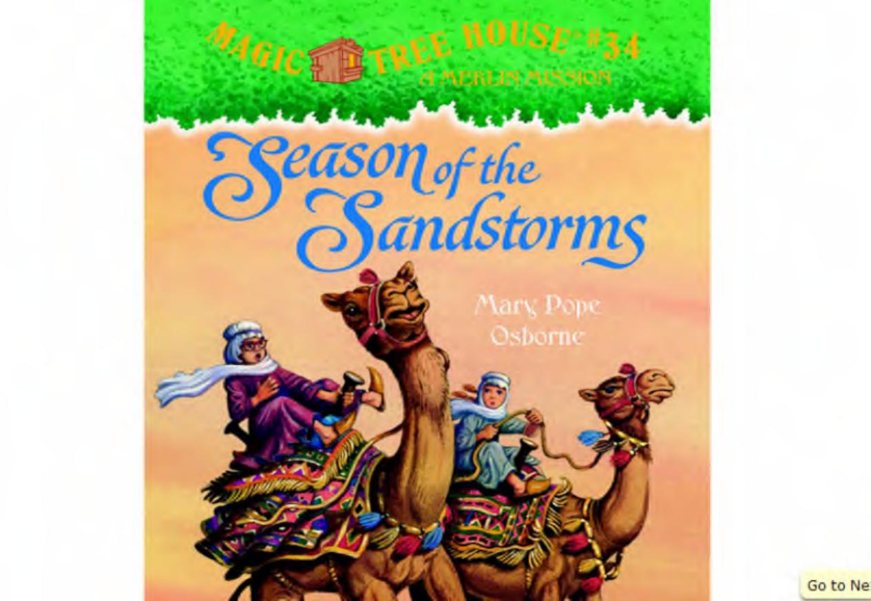 Magic Tree House Collection by Season of the Sandstorms text