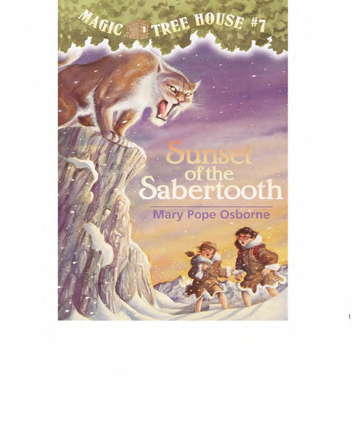 Magic Tree House Collection by Sunset of the Sabertooth text