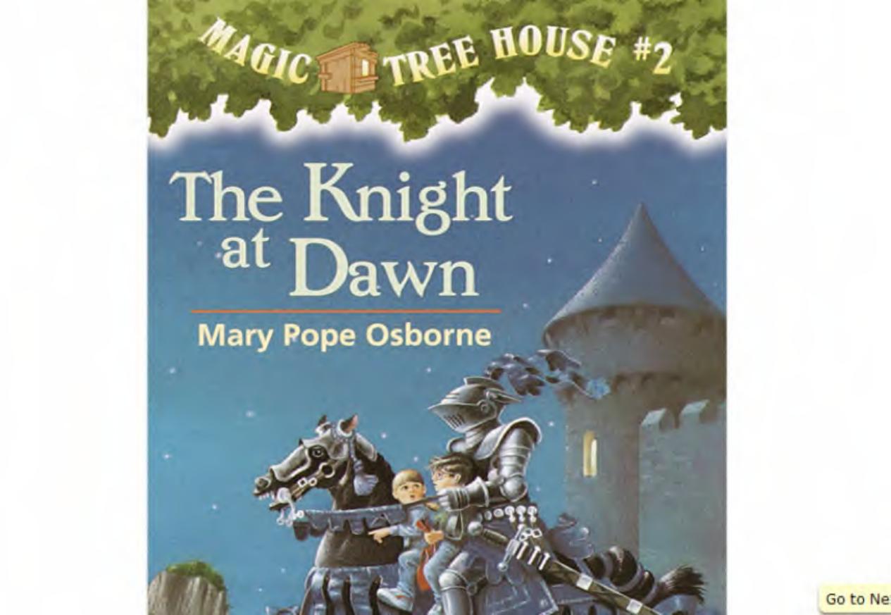 Magic Tree House Collection by The Knight at Dawn text