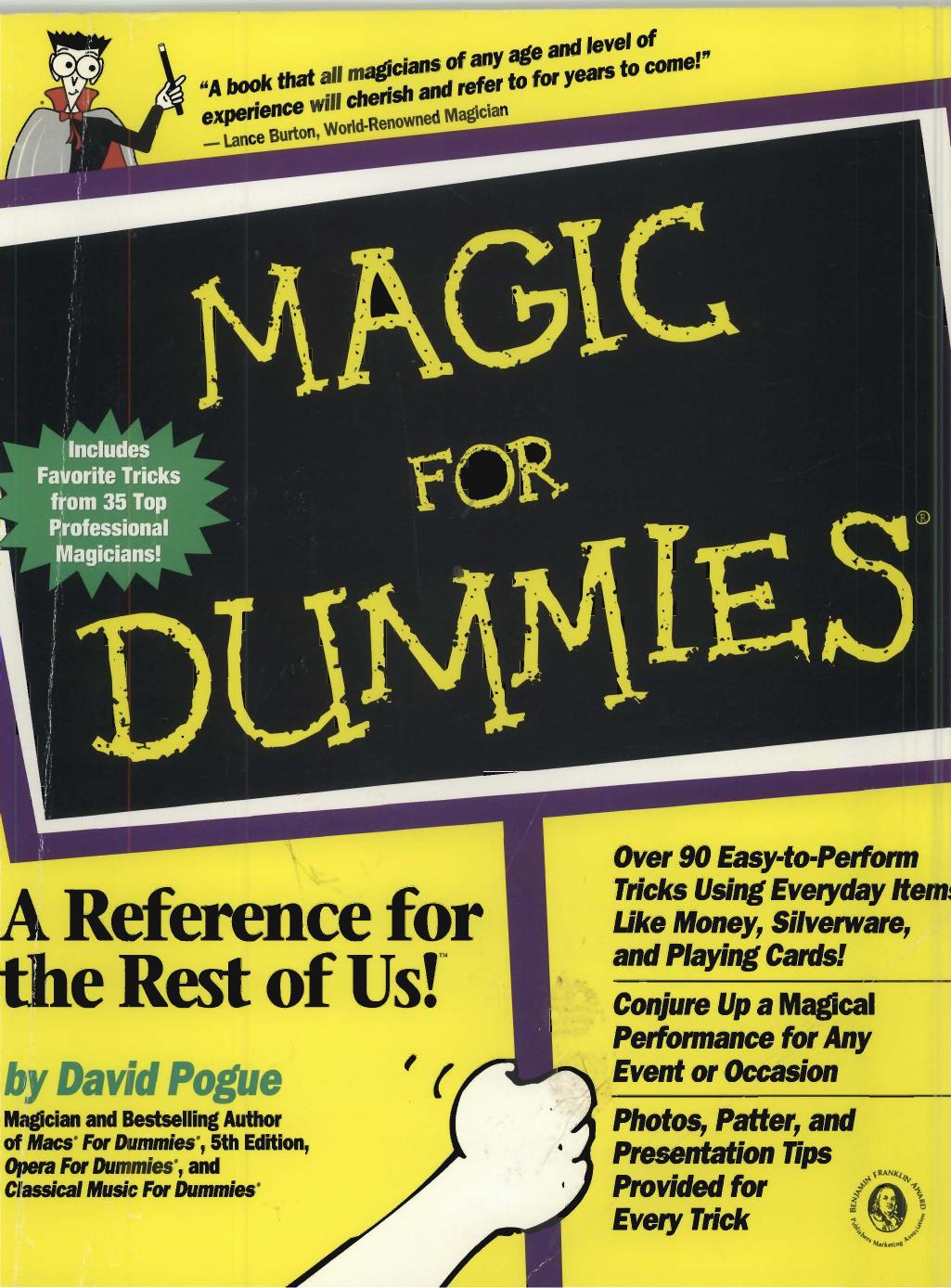 Magic for Dummies by Unknown