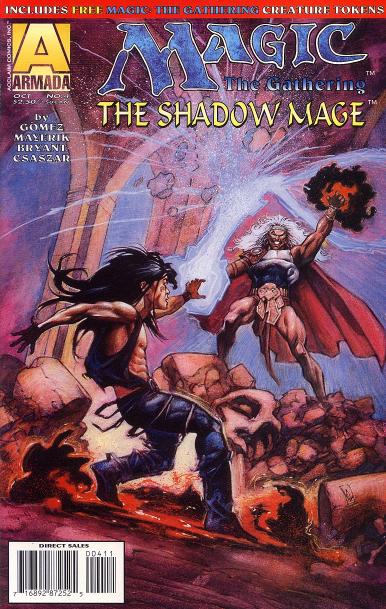 Magic the Gathering. The Shadow Mage #4 by Unknown