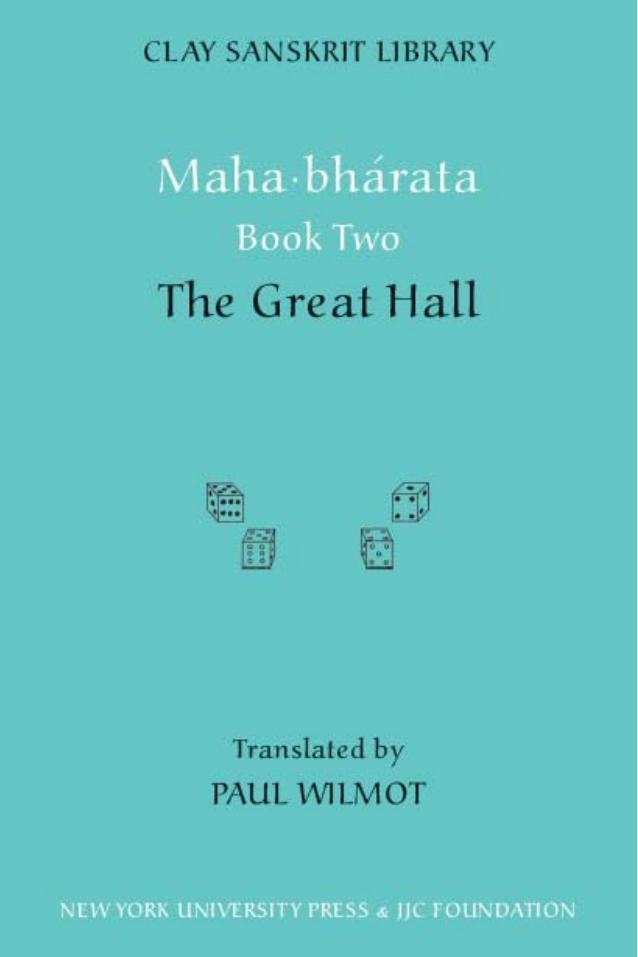 Mahabharata Book Two: The Great Hall (Clay Sanskrit Library) by Vyasa