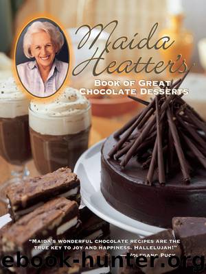 Maida Heatter's Book of Great Chocolate Desserts by Maida Heatter