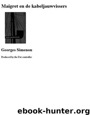 Maigret en de kabeljauwvissers by Georges Simenon