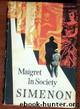 Maigret in Society by Georges Simenon