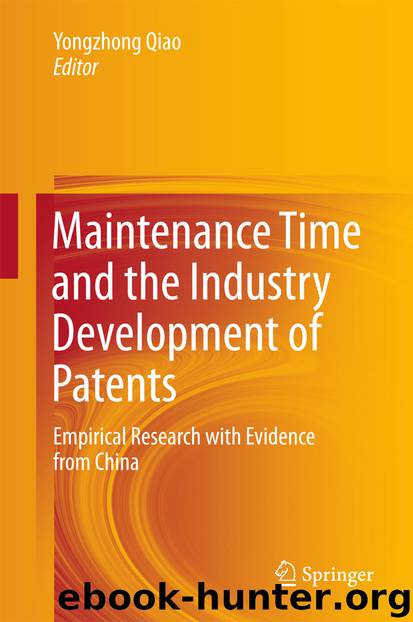 Maintenance Time and the Industry Development of Patents by Yongzhong Qiao