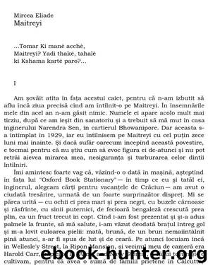 Maitreyi by Mircea Eliade