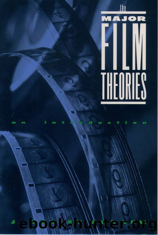 Major Film Theories by Andrew J. Dudley;