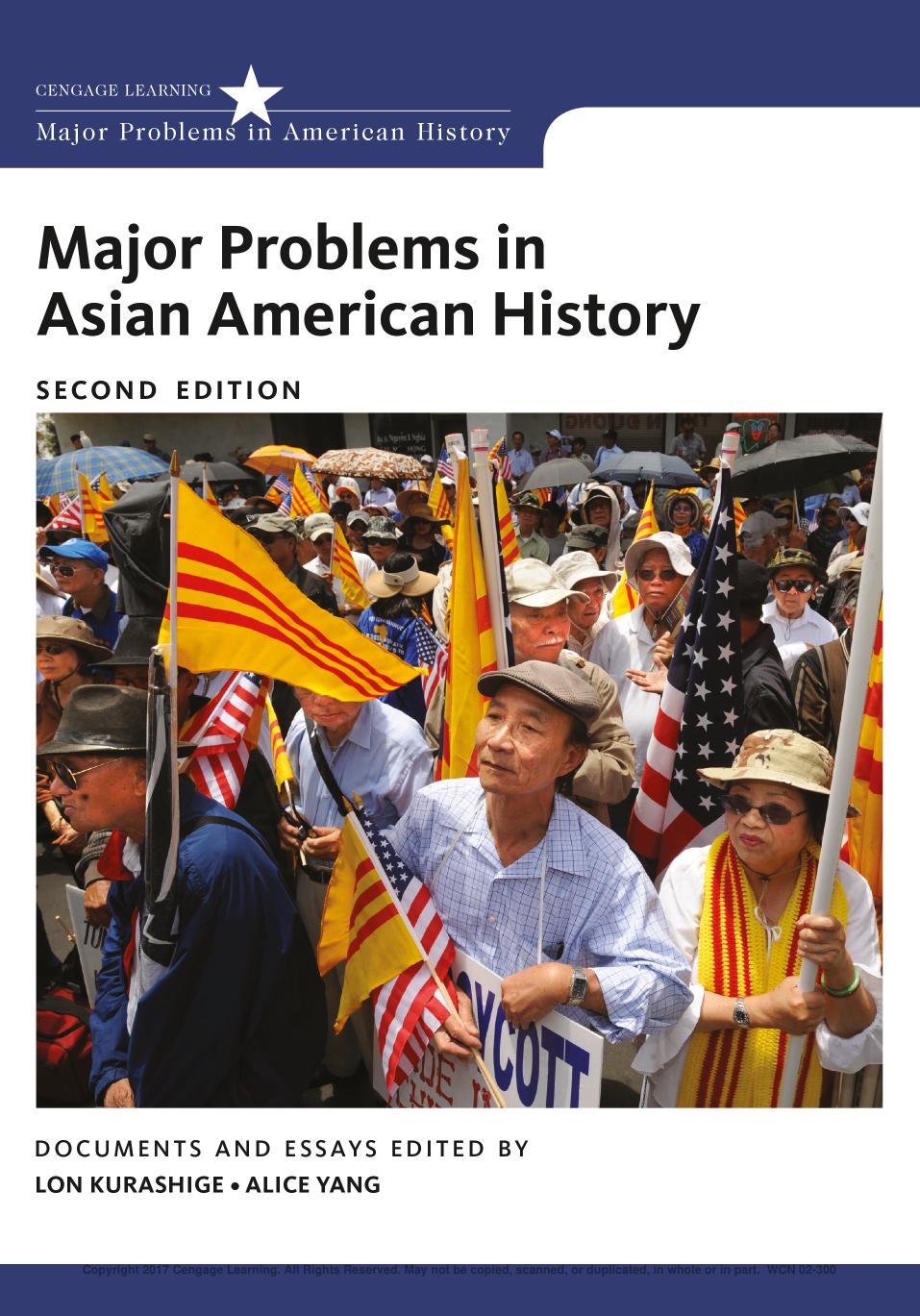 Major Problems in Asian American History (Major Problems in American History) by Lon Kurashige Alice Yang