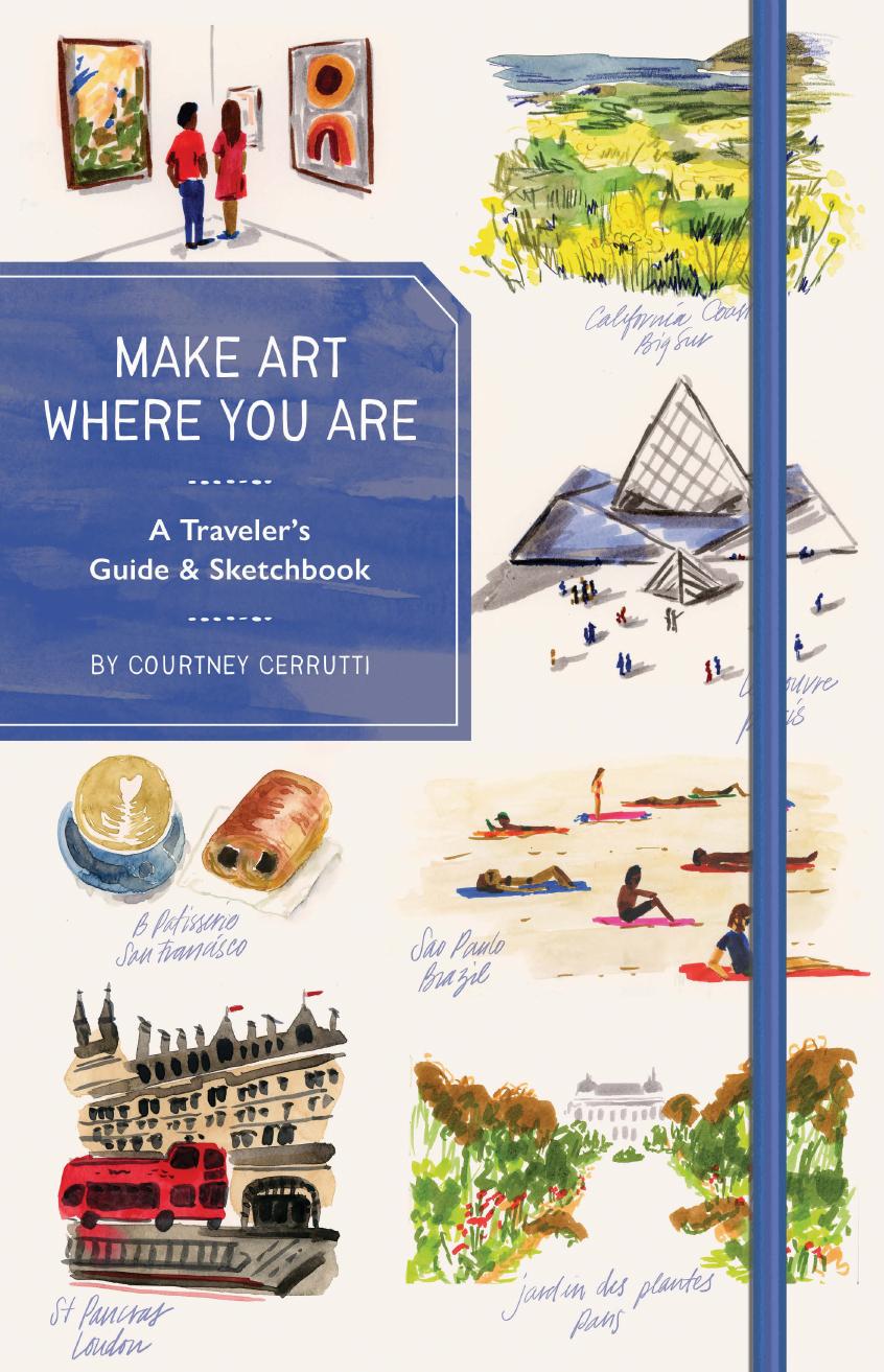Make Art Where You Are Guidebook by Courtney Cerruti