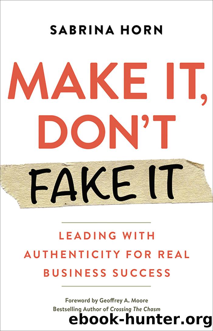 Make It, Donât Fake It: Leading with Authenticity for Real Business Success by Sabrina Horn