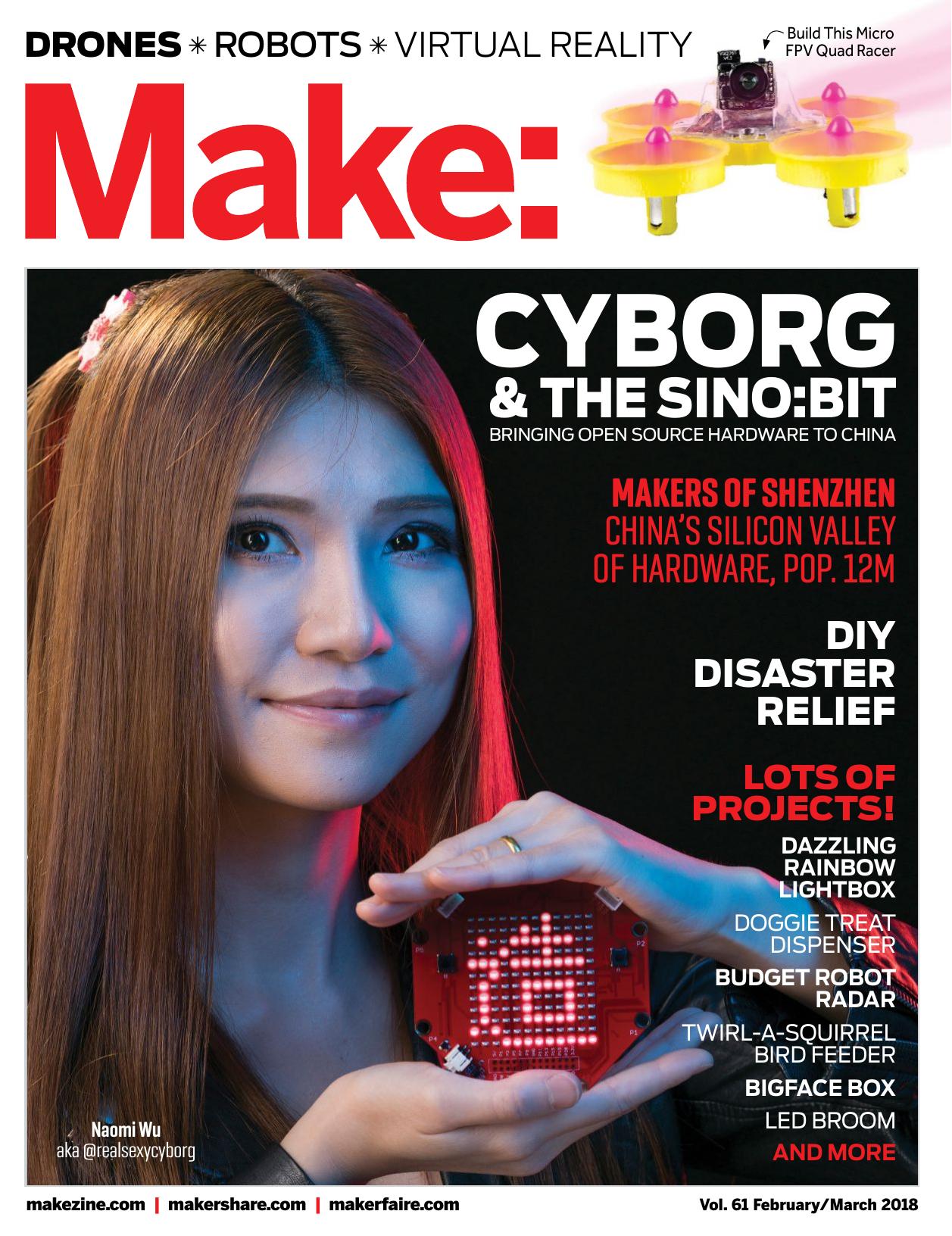 Make Magazine by Volume 61