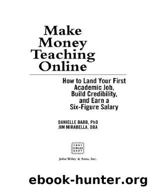 Make Money Teaching Online by Babb Danielle & Mirabella Jim
