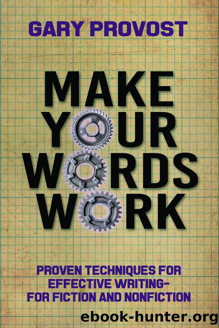 Make Your Words Work by Gary Provost