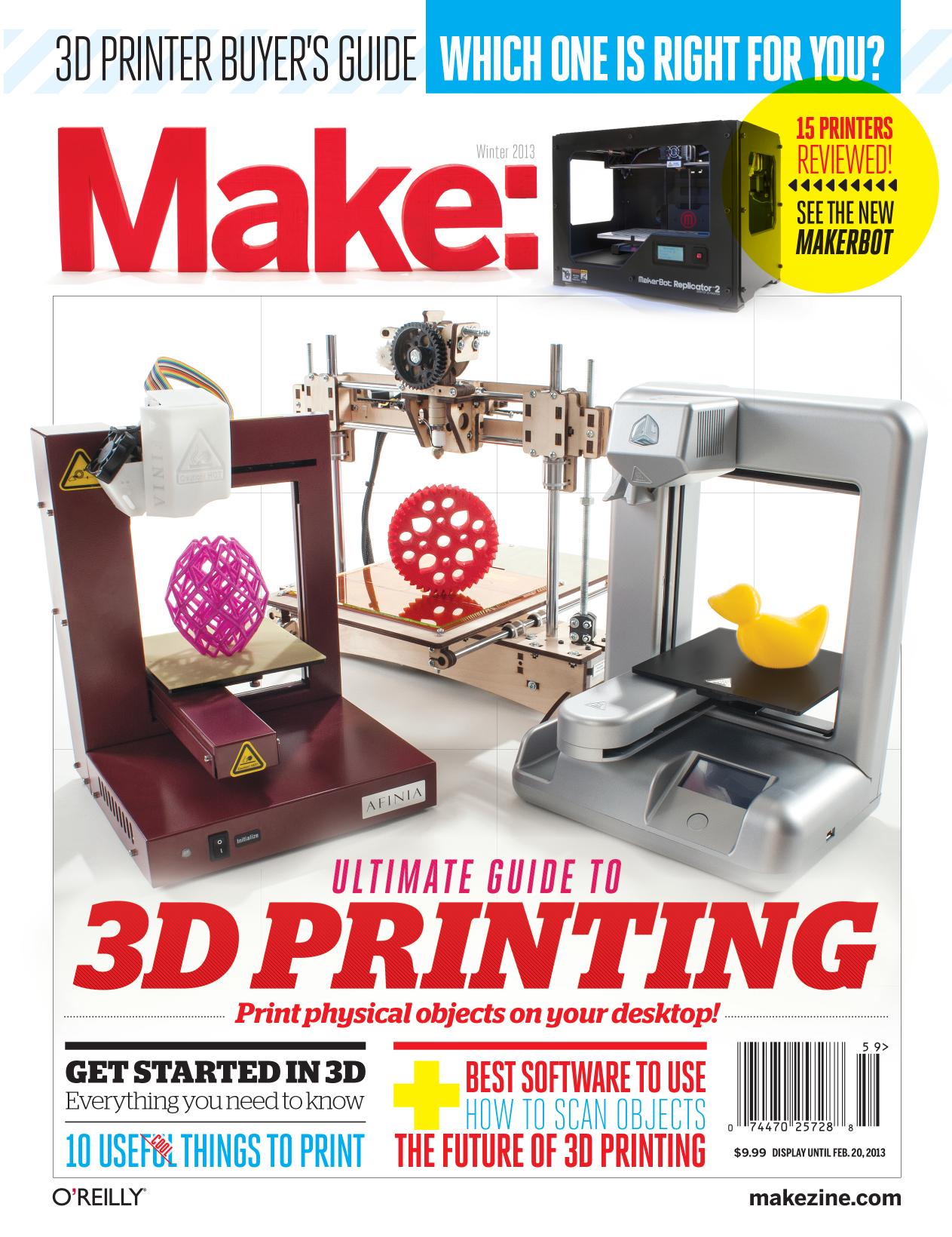 Make by Ultimate Guide to 3D Printing