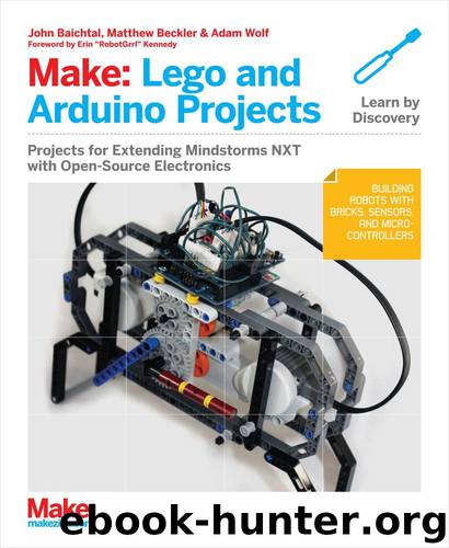 Make: Lego and Arduino Projects by John Baichtal Matthew Beckler and Adam Wolf