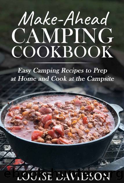Make-Ahead Camping Cookbook by Davidson Louise