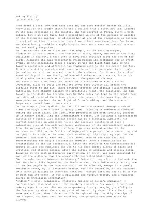 Making History by Stephen Fry