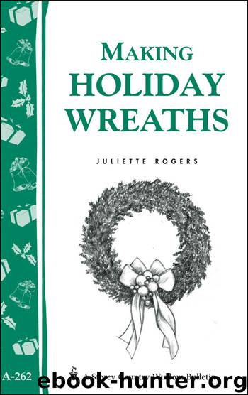 Making Holiday Wreaths by Juliette Rogers