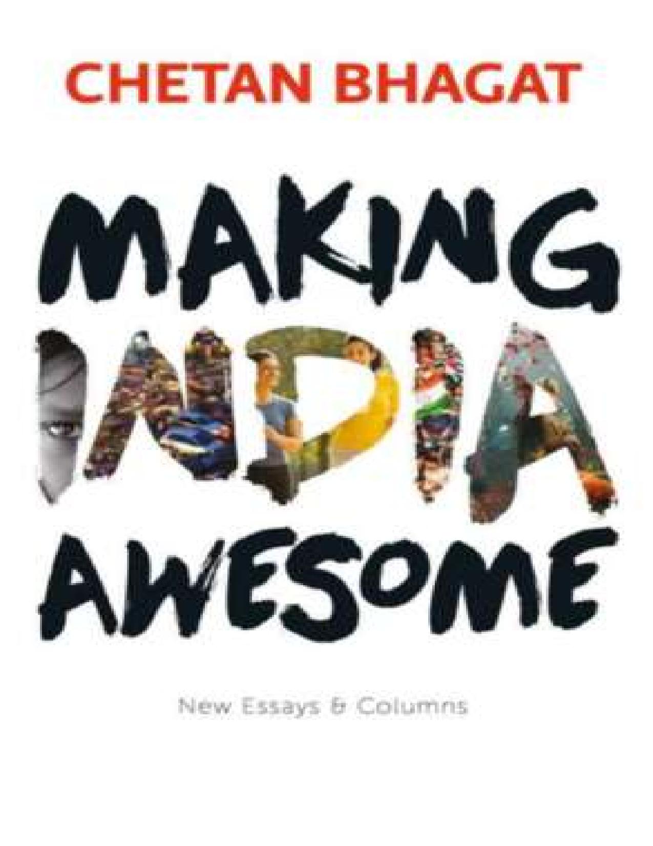 Making India Awesome by Chetan Bhagat